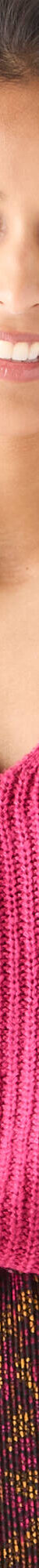 Pull loose col V, maille anglaise toucher doux (framboise) Pull loose col V, maille anglaise toucher doux (framboise)